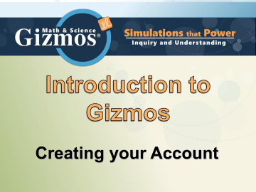 Gizmos - The Basics