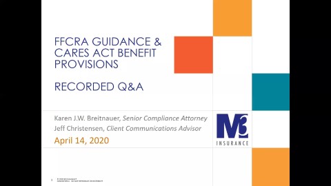 4-14-2020 FFCRA & CARES Act Q&A Recording