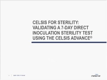 Celsis Advance II for Direct Inoculation
