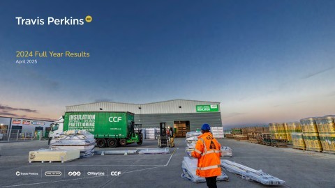 Travis Perkins plc 2024 Full Year Results