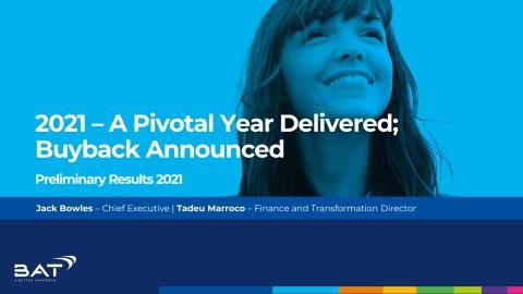 BAT Preliminary Results 2021