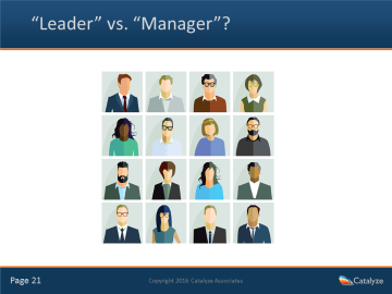 The Difference Between Leaders and Managers (2:58)