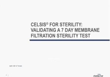 Celsis Advance II for Membrane Filtration