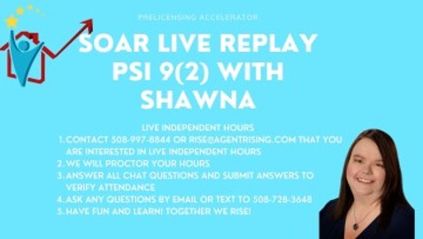 PSI 9 Part 2 Live Soar Replay MA 9  Transfer of Title