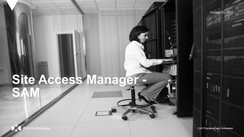 DXC Site Access Manager (SAM)