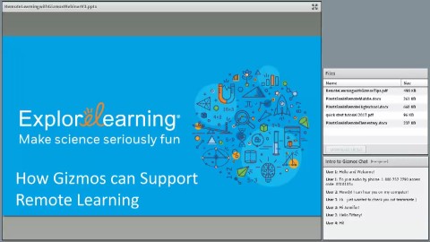 How Gizmos can Support Remote learning
