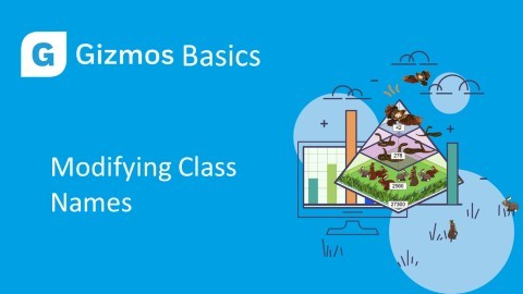 The Basics - Modifying your Class Names
