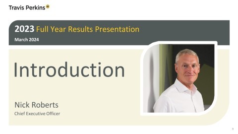 Travis Perkins - 2023 Full Year Results