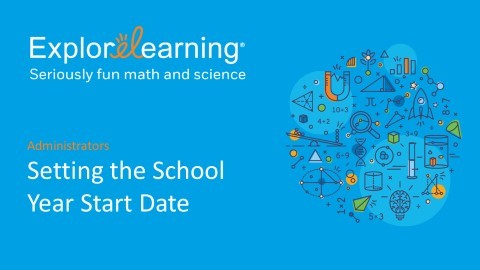 ADMIN - Setting the School Year Start Date