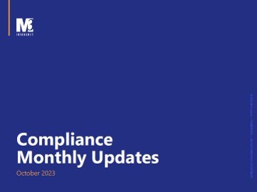 October 2023 Compliance Webinar