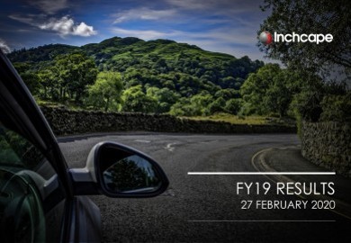 Inchcape PLC’s FY Results
