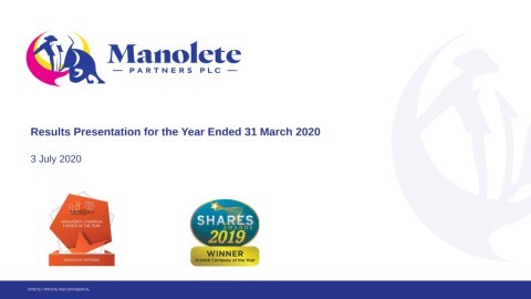 Manolete - Full Year Results
