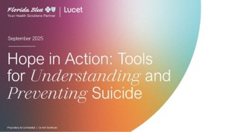 Hope in Action: Tools for Understanding and Preventing Suicide 9.18.25