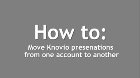 Manage: Moving Knovios