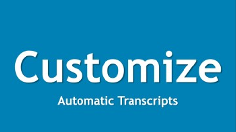 Knovio Automatic Transcripts