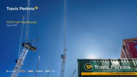 Travis Perkins HY25 Results Presentation