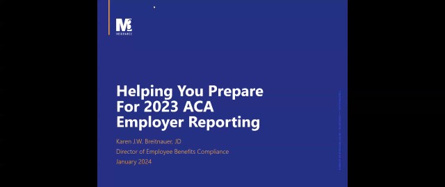 1/9/24 Prepare for 2023 Employer Reporting: 1094C/1095C