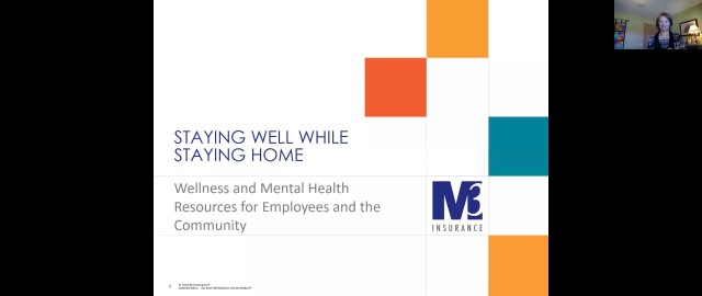 5-12-20 Wellness and Mental Health Resources for Employees and the Community