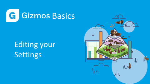 The Basics - Editing your Settings