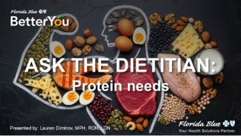 Ask the Dietitian Protein Needs JAN 2026