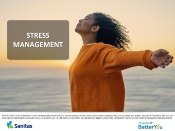 Stress Management 10-16-24