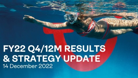TUI Group FY22 Results