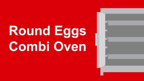 Cooking Round Eggs in the Combi Oven (2:07)